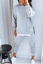 Women's Matching Lounge Set – Relaxed Sweatshirt & Pants