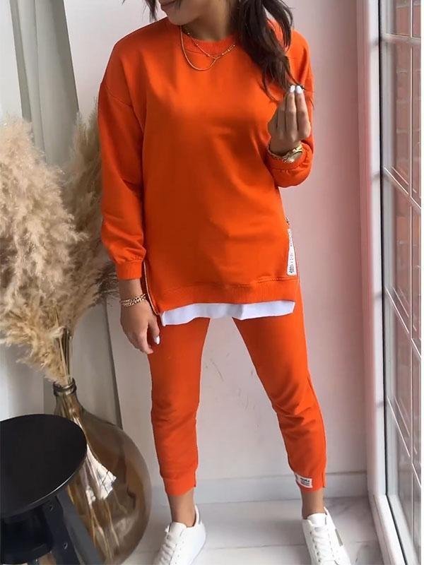 Women's Matching Lounge Set – Relaxed Sweatshirt & Pants