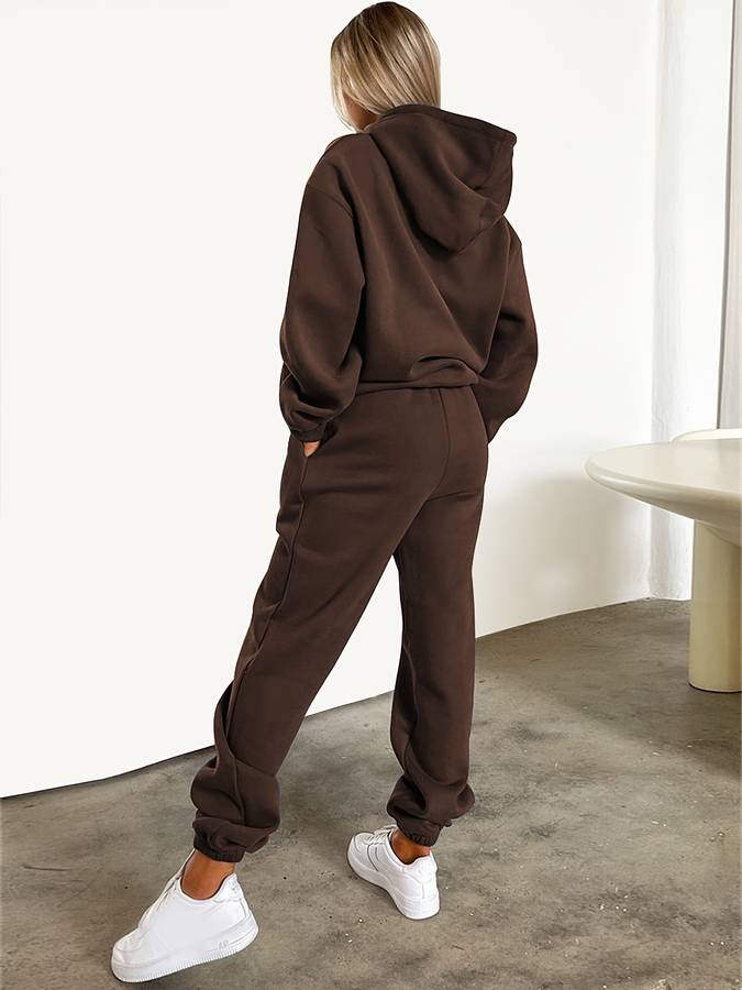 Women's Graphic Loungewear Set – Oversized Sweat Set
