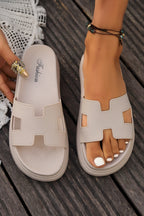 Women's Slippers with Cushioned Footbed and Open Toe