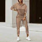 Women's Plaid Shacket Set – Matching Jacket & Pants Set