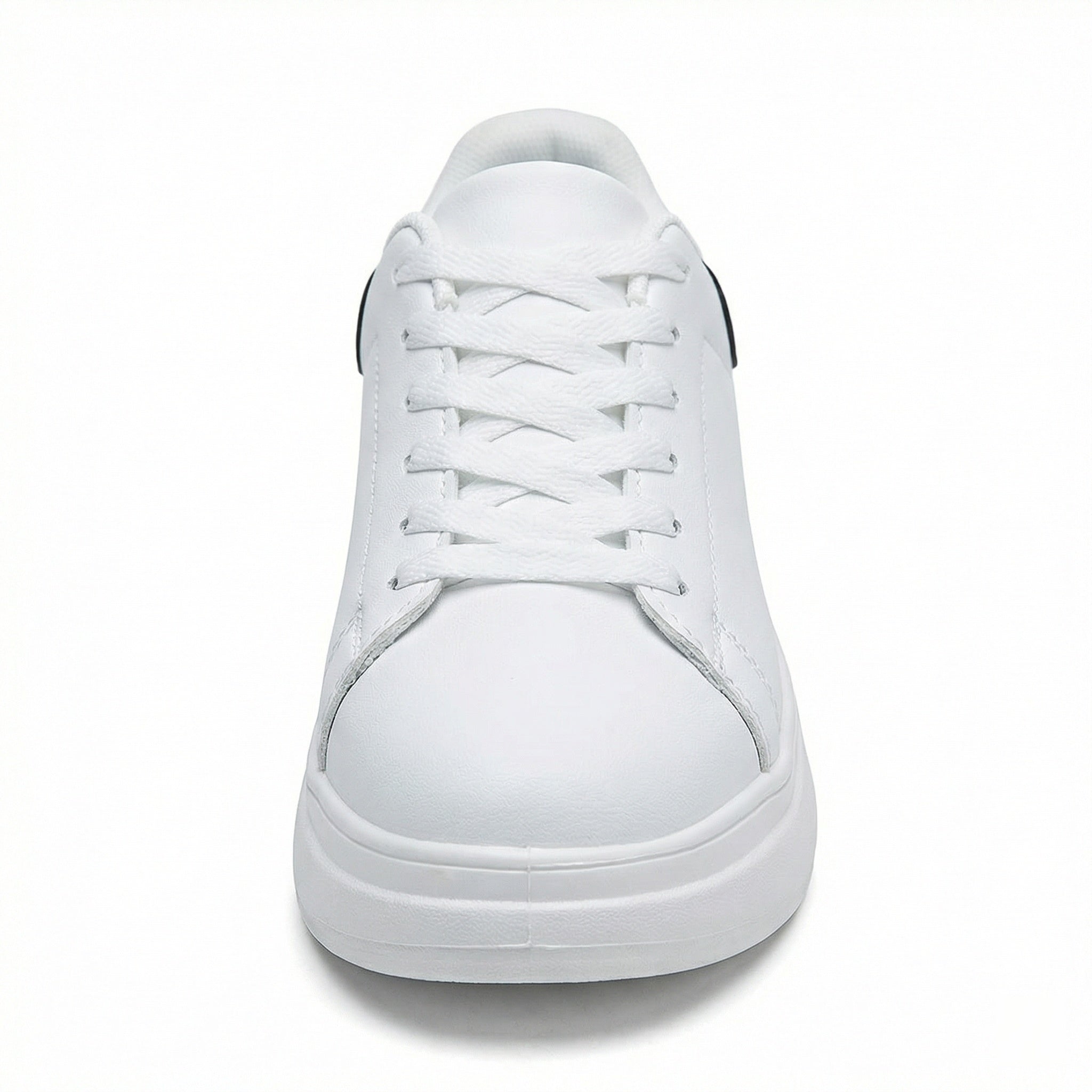 Women’s Orthopedic White Sneakers – Minimalist Comfort Walking Shoes – Paige