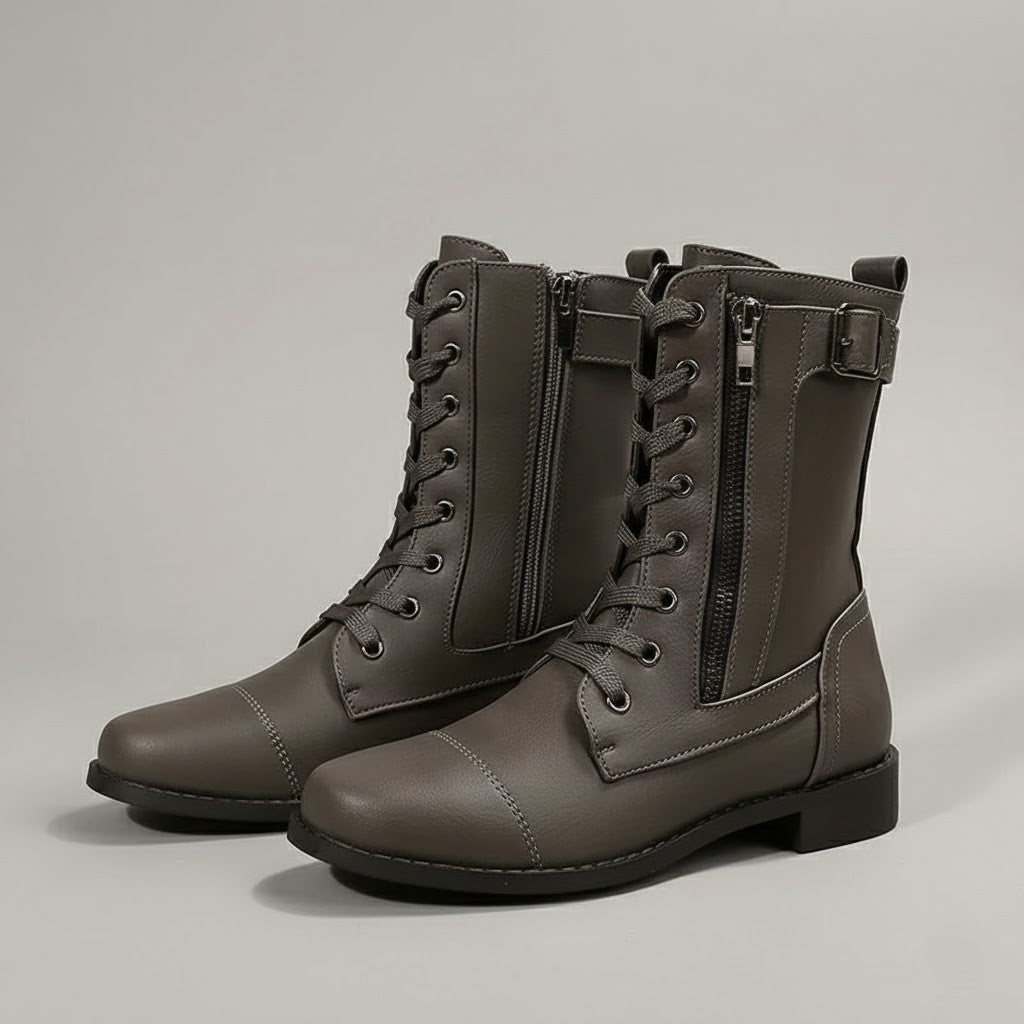 Women's Ankle Boots – Orthopedic Zip-Up Boots – Bonnie