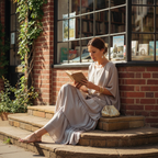 Women's Maxi Dress – Flowing Elegant Dress – Susan
