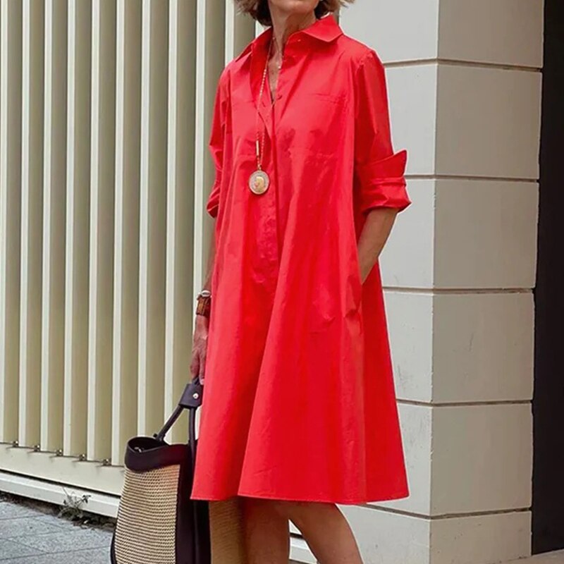 Agnes | Casual Lightweight Summer Midi Dress