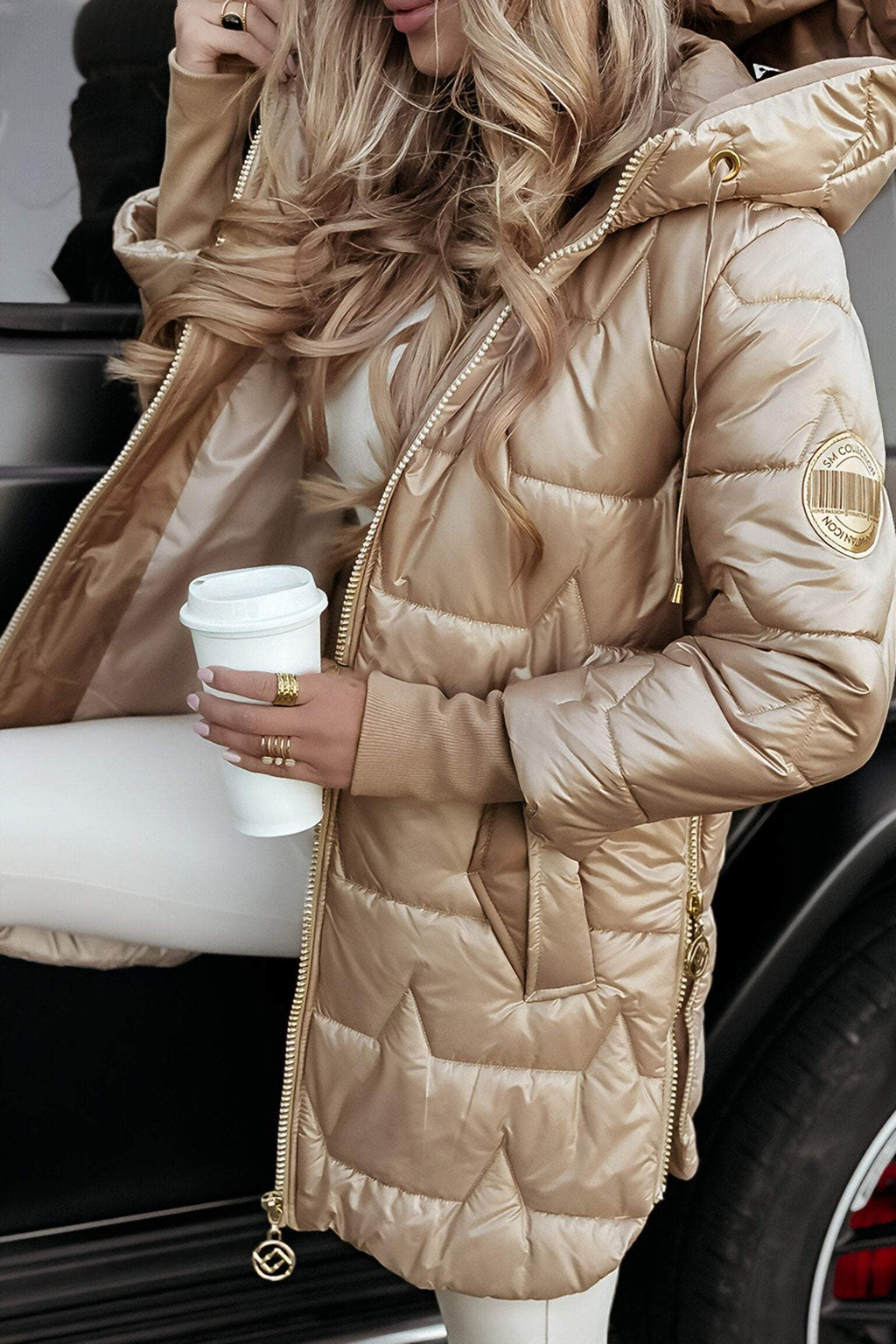 Women's Lightweight Jacket – Hooded Casual Jacket – Astrid