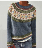 Women's Relaxed Crew Neck Sweater – Classic Everyday Knit Sweater