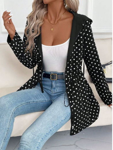 Women’s Reversible Coat – Leopard Print Elegant Style - Aleah