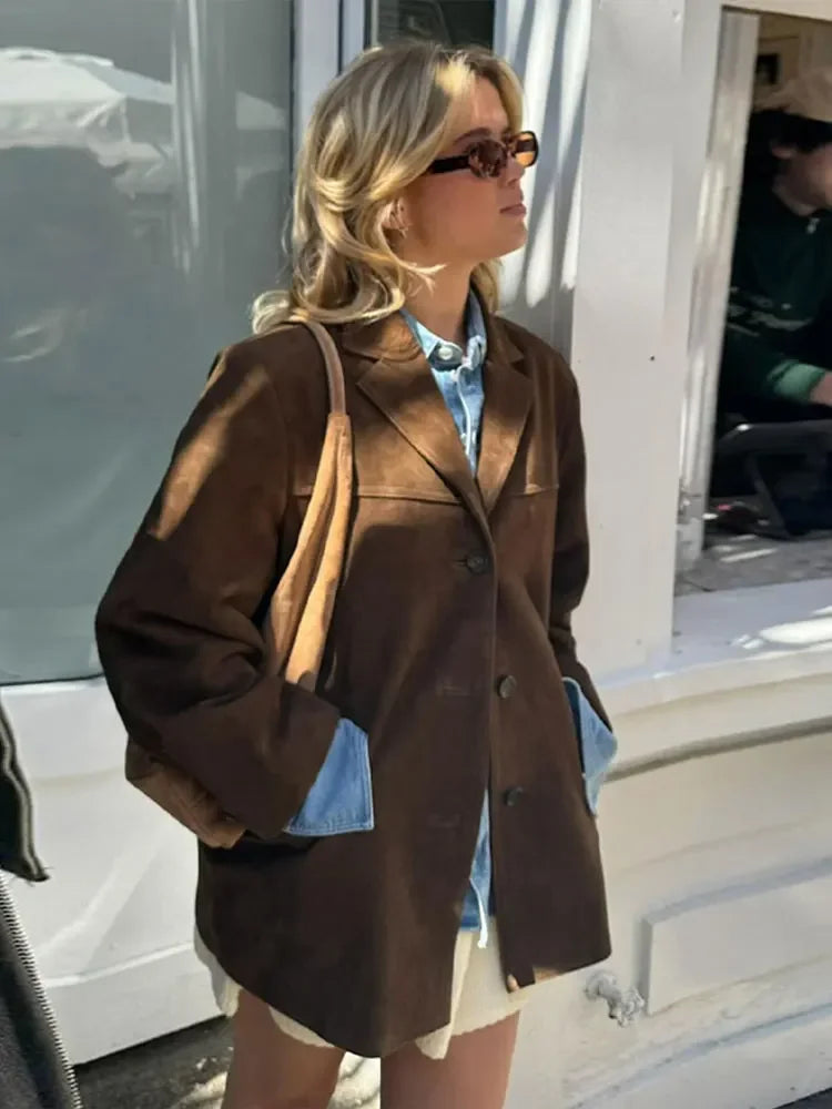 Women's Autumn Coat – Elegant Casual Coat – Zara