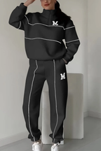 Women's Half-Zip Tracksuit – Matching Jogger Set