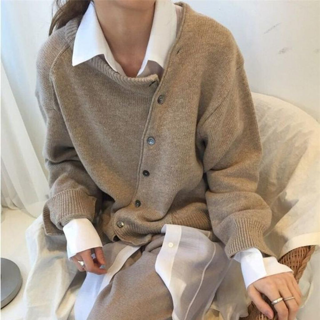 Women's Knit Sweater – Lightweight Casual Sweater – Lucille