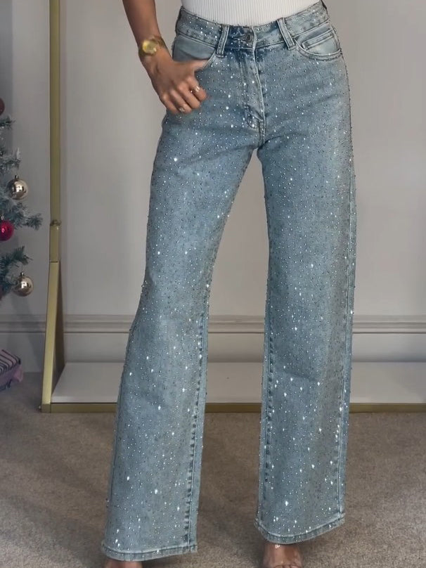 Women's High Waist Jeans – Stretch Fit Denim Jeans – Rachel