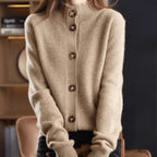 Women's Relaxed Long Cardigan – Open Front Longline Layering Cardigan