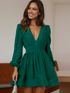 Women's Fitted Day Dress – Modern Tailored Mini Occasion Dress