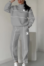 Women's Half-Zip Tracksuit – Matching Jogger Set