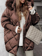 Women's Packable Puffer Jacket – Lightweight Quilted Jacket