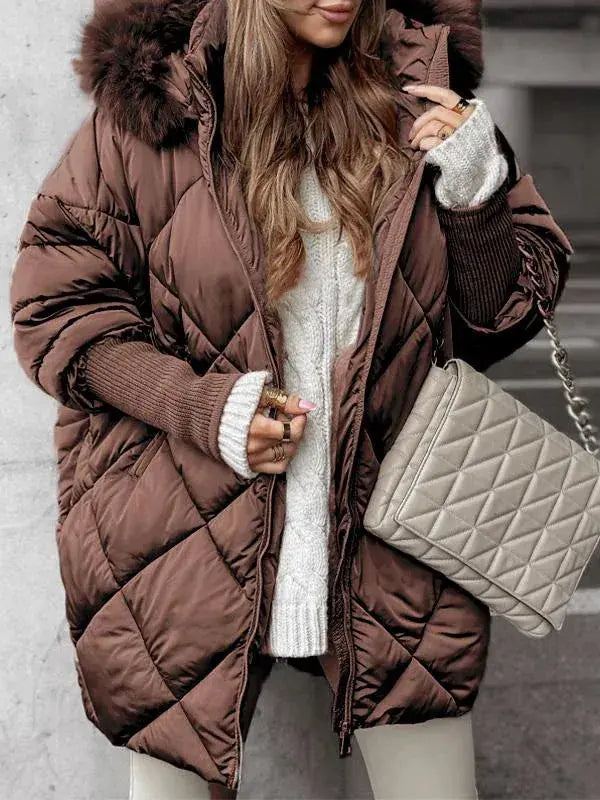 Women's Packable Puffer Jacket – Lightweight Quilted Jacket