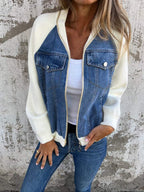 Women's Zip Jacket – Stylish Casual Jacket – Sarah