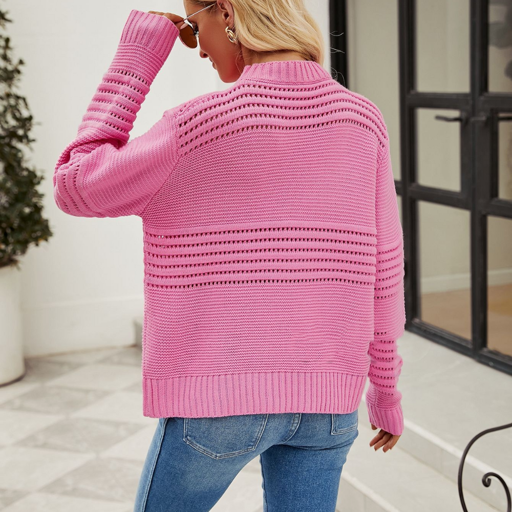 Women's Knit Sweater – Relaxed Fit Sweater – Morgan