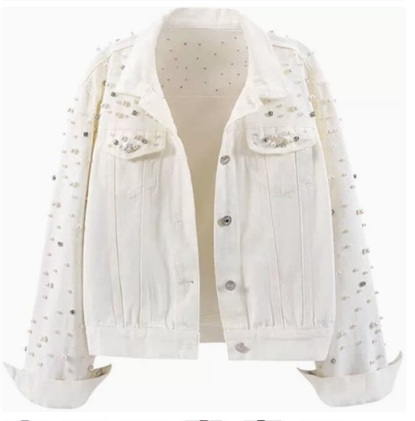 Women's Button Front Jean Jacket – Classic Casual Everyday Jacket