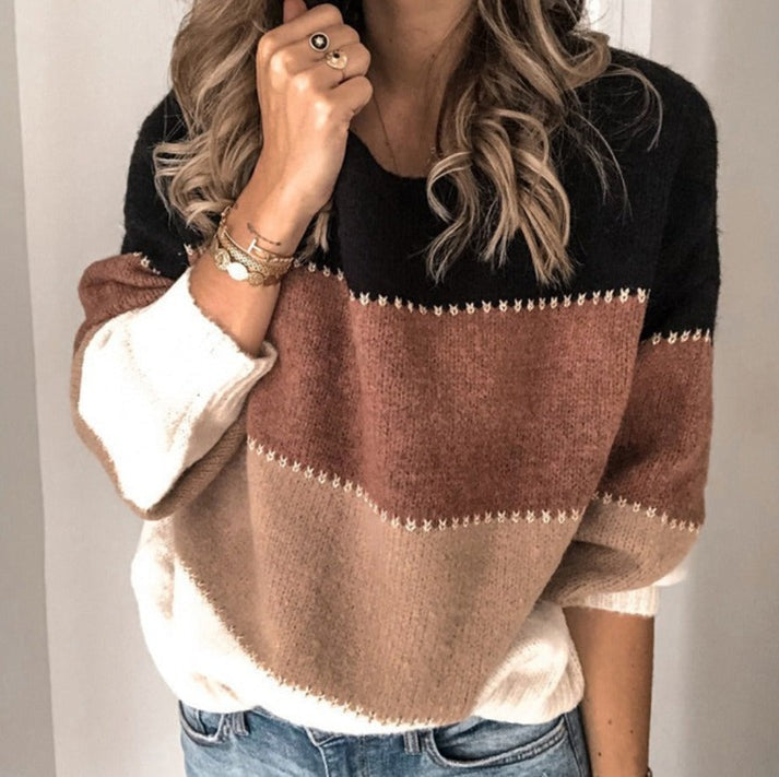 Women's Knit Sweater – Lightweight Casual Sweater – Ainsley