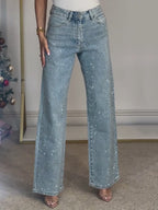 Women's High Waist Jeans – Stretch Fit Denim Jeans – Rachel