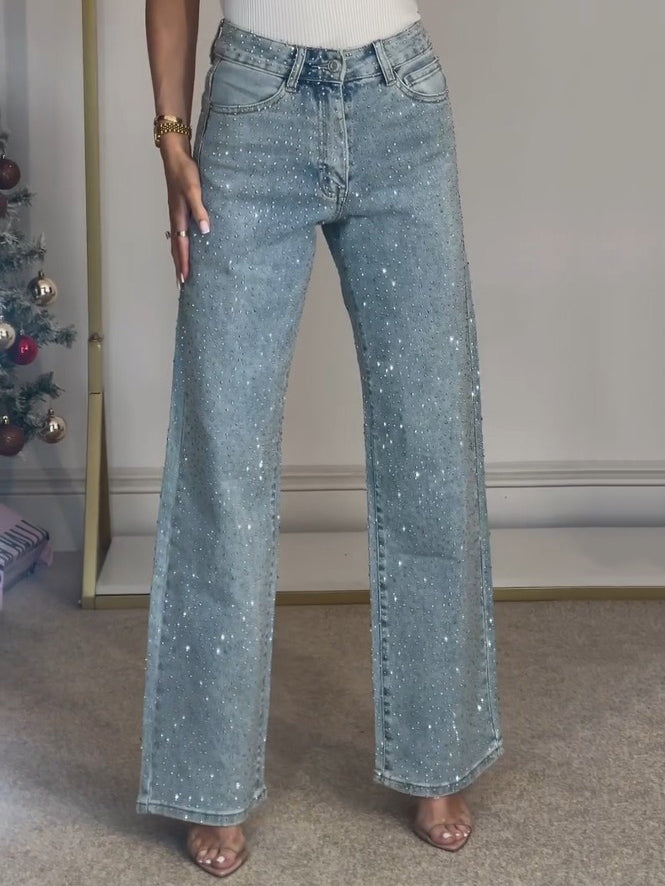 Women's High Waist Jeans – Stretch Fit Denim Jeans – Rachel