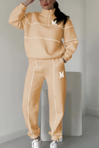 Women's Half-Zip Tracksuit – Matching Jogger Set
