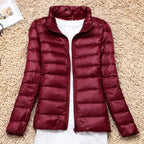 Women's Ultra-Light Puffer Jacket – Packable Quilted Winter Jacket