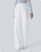 Women's Straight Leg Pants – High Waist Stretch Pants