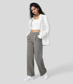 Women's Straight Leg Pants – High Waist Stretch Pants