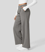 Women's Straight Leg Pants – High Waist Stretch Pants