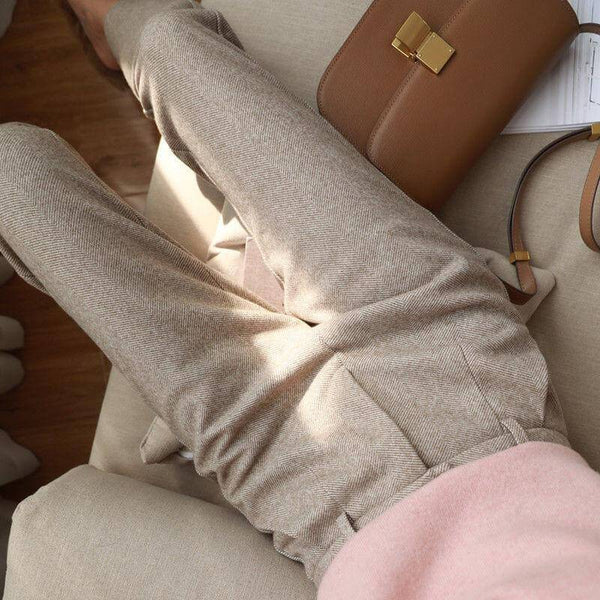 Women's Fleece Lined Pants – Warm Winter Lounge Pants