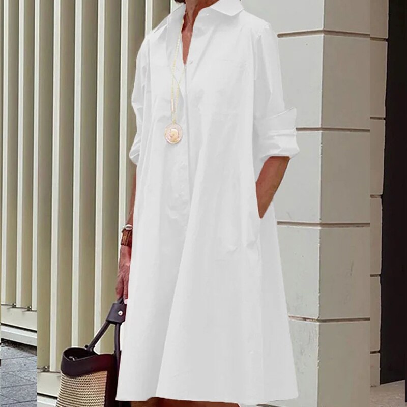 Agnes | Casual Lightweight Summer Midi Dress