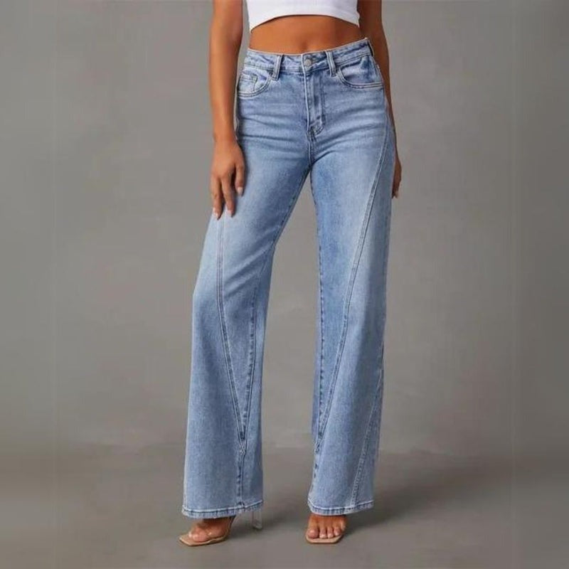 Women's Wide Leg Jeans – Relaxed High Rise Jeans