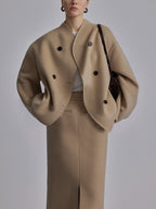 Women's Relaxed Vintage Jacket – Oversized Casual Statement Jacket