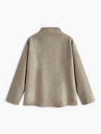 Women's Relaxed Vintage Jacket – Oversized Casual Statement Jacket