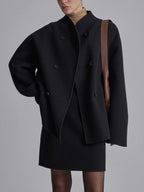 Women's Relaxed Vintage Jacket – Oversized Casual Statement Jacket