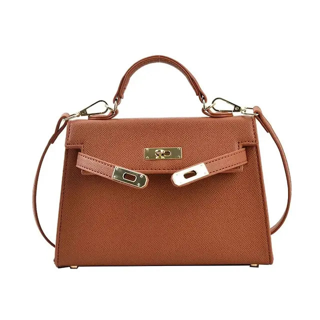 Women's Classic Handbag – Elegant Faux Leather Bag – Raegan