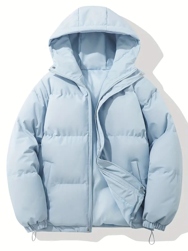 Women's Waterproof Winter Parka – Hooded Longline Puffer Jacket