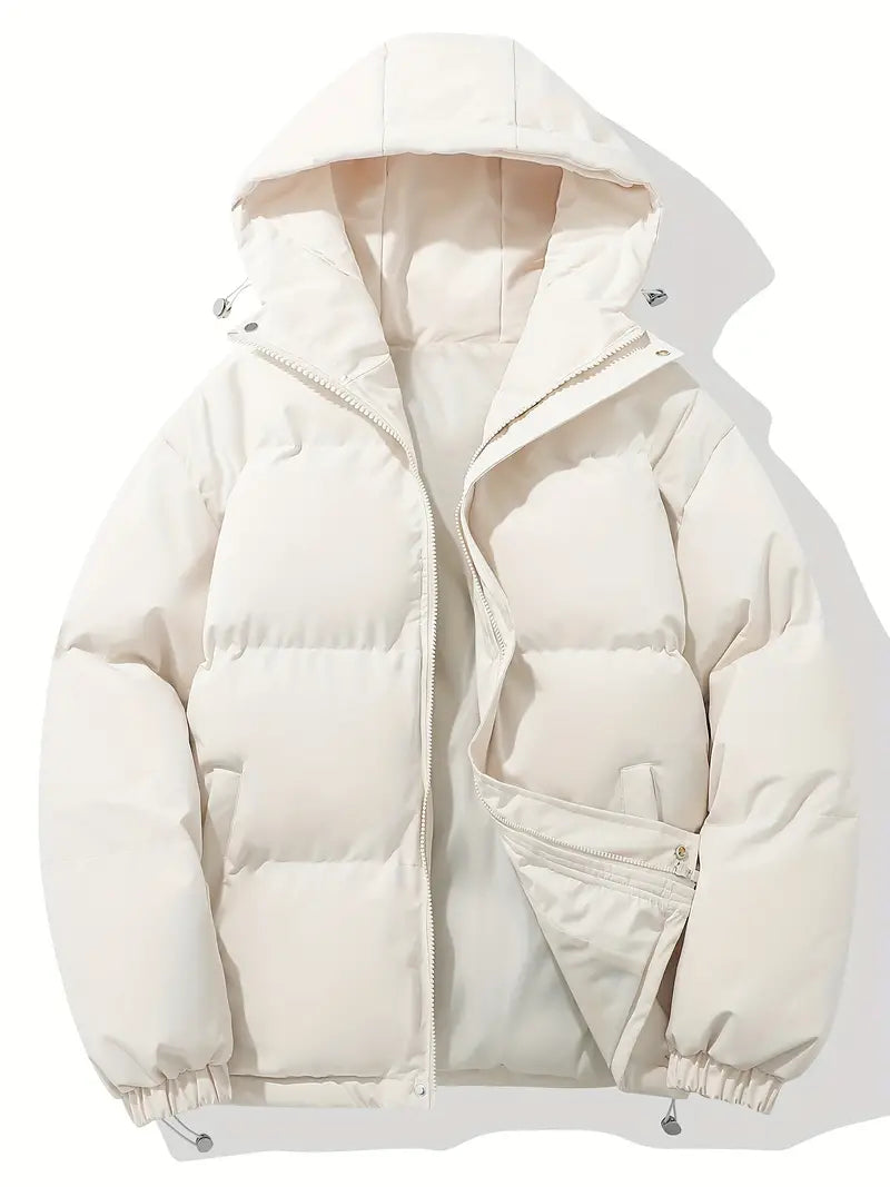 Women's Waterproof Winter Parka – Hooded Longline Puffer Jacket