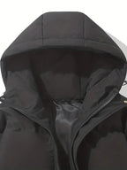 Women's Waterproof Winter Parka – Hooded Longline Puffer Jacket