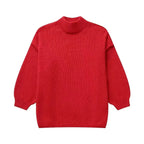Women's Slouchy Knit Sweater – Oversized Autumn Pullover