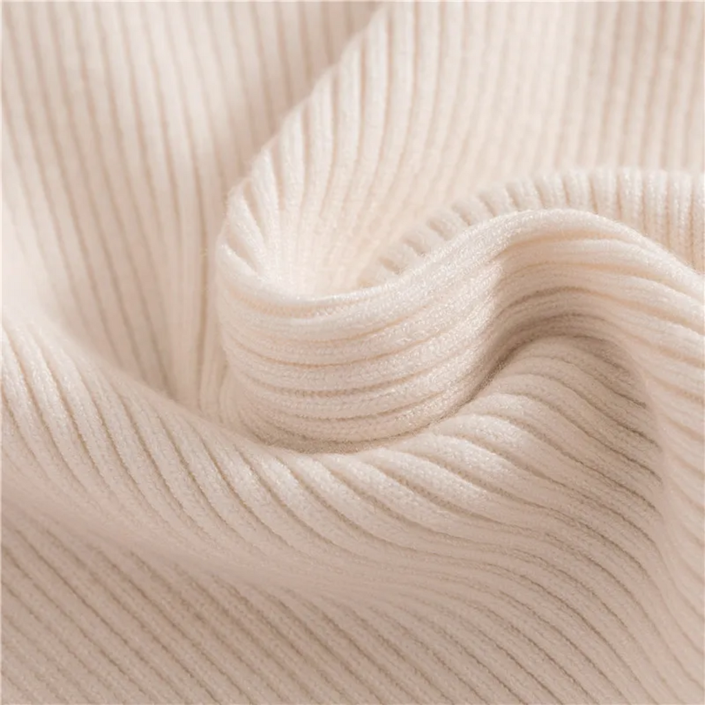 Women's Roll Neck Winter Sweater – Classic Turtleneck Knit Sweater
