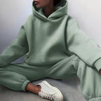 Women's Oversized Tracksuit Set – Relaxed Jogger Set