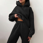 Women's Oversized Tracksuit Set – Relaxed Jogger Set