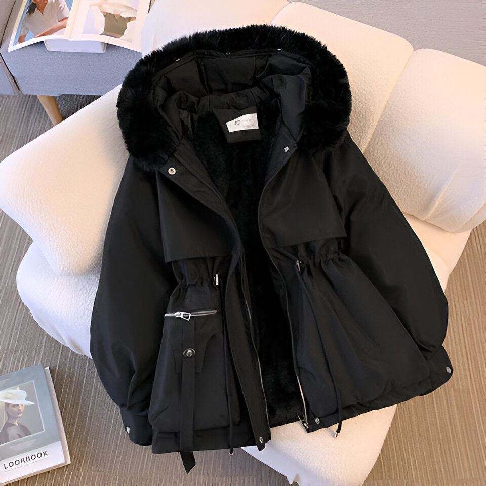 Women's Longline Winter Coat – Tailored Cold Weather Overcoat