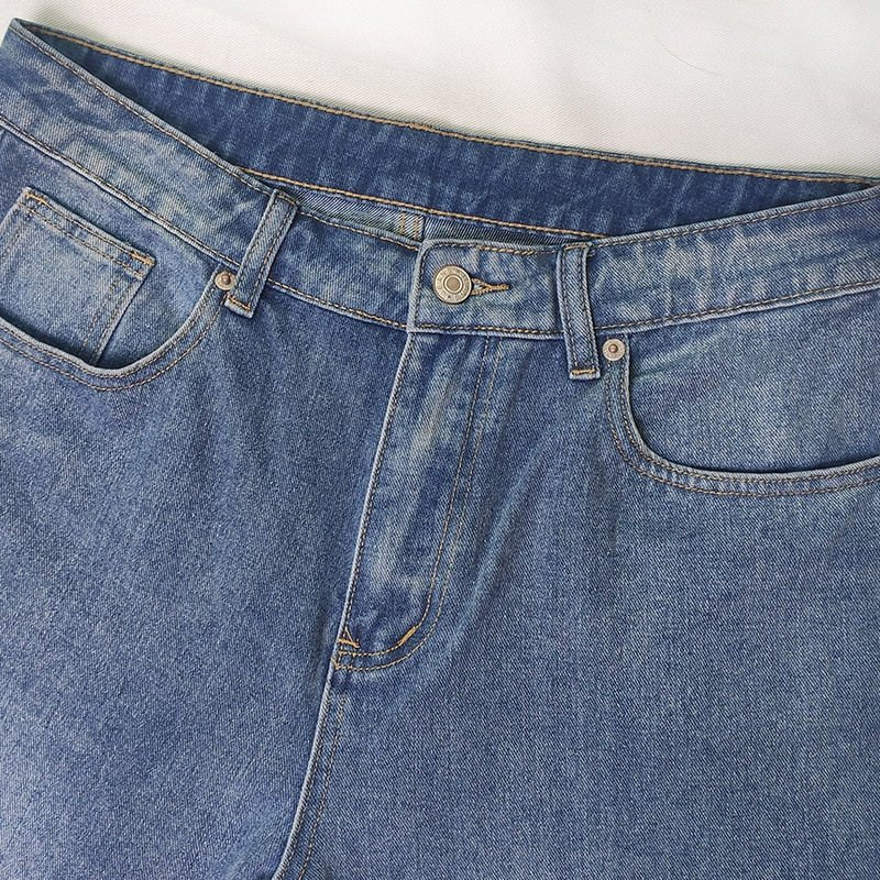 Women's Boyfriend Jeans – Relaxed Wide Leg Jeans