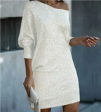 Women's Sequin Mini Dress – Party Evening Dress – Leonie