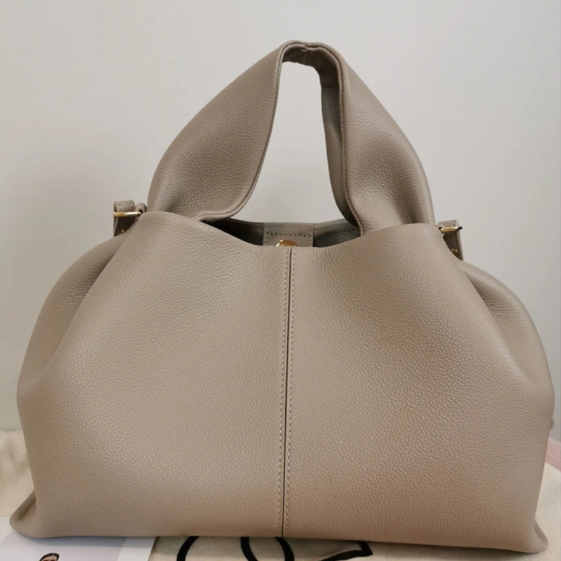 Women's Faux Leather Handbag – Classic Shoulder Handbag – Adeline